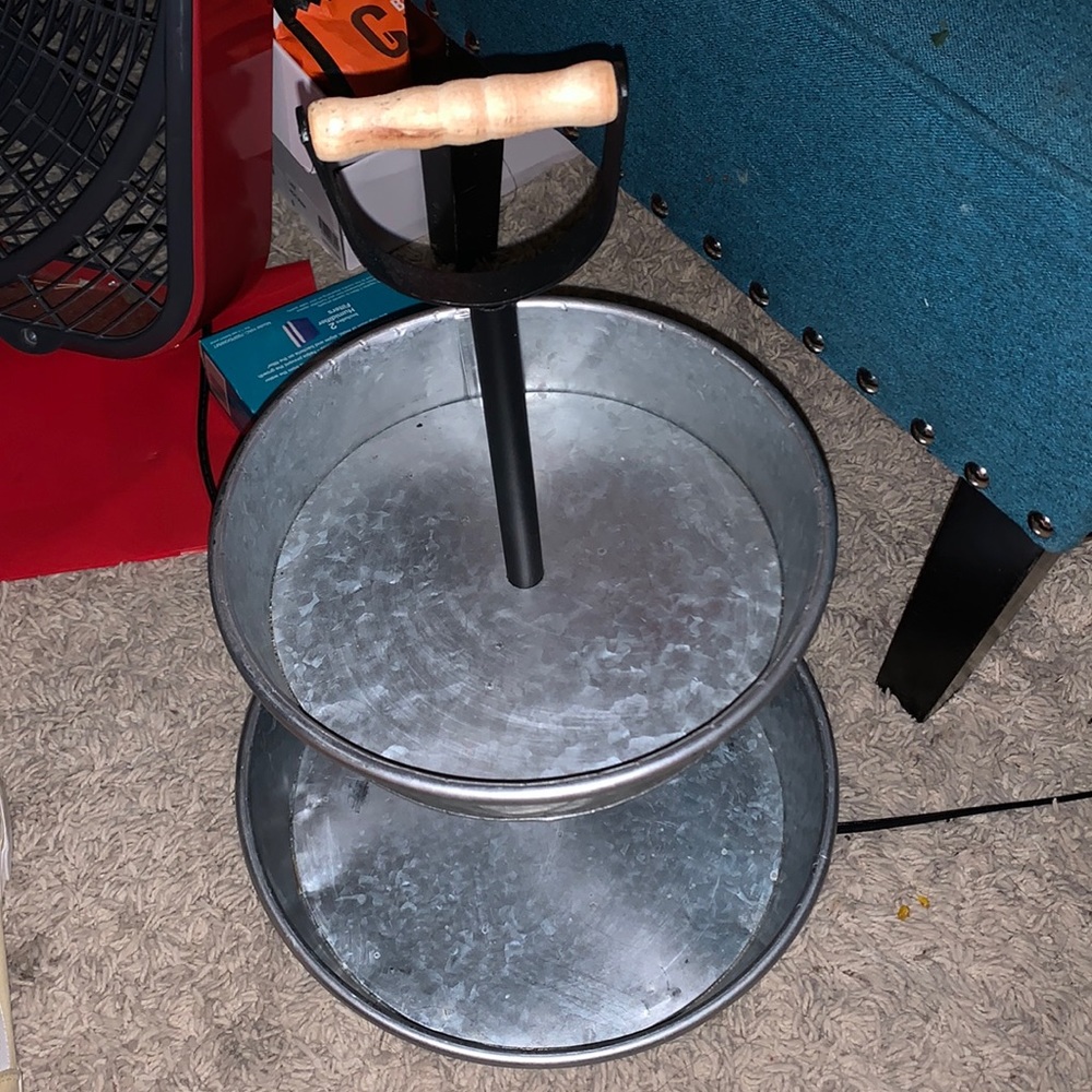 2 tier galvanized